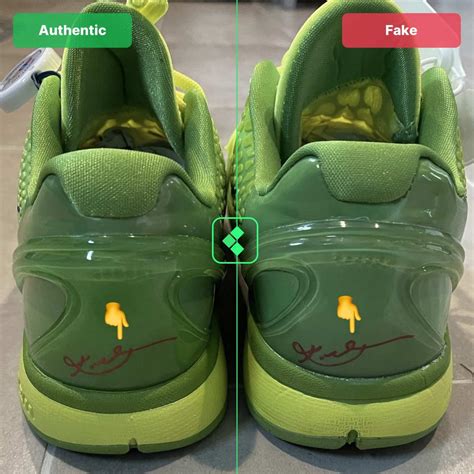 kobe fake shoes|kobe grinch legit check.